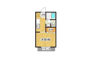 余部駅 徒歩51分 2階の物件間取画像